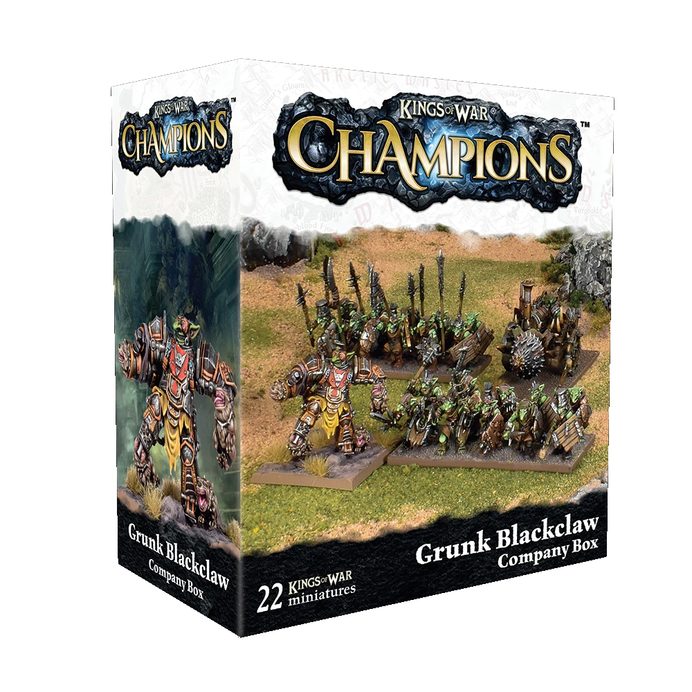 Grunk Blackclaw Company Box