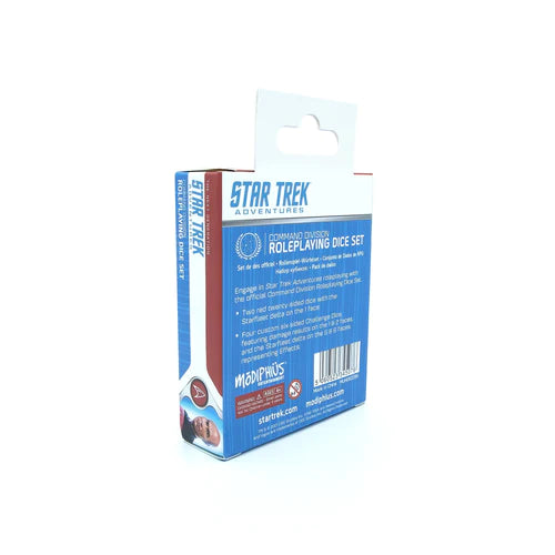 Star Trek Adventures Command Division Dice Set