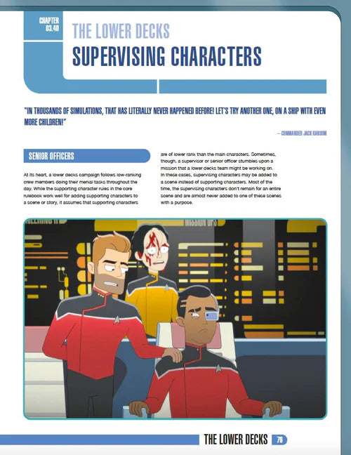 Star Trek Adventures Star Trek: Lower Decks Campaign Guide