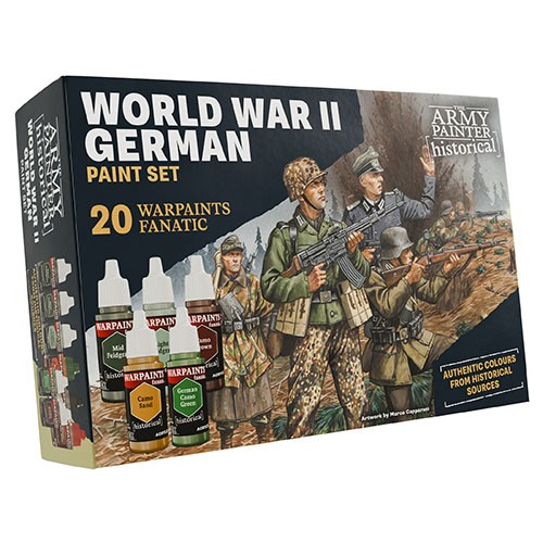 The Army Painter - Warpaints Fanatic Historical Set - WWII German