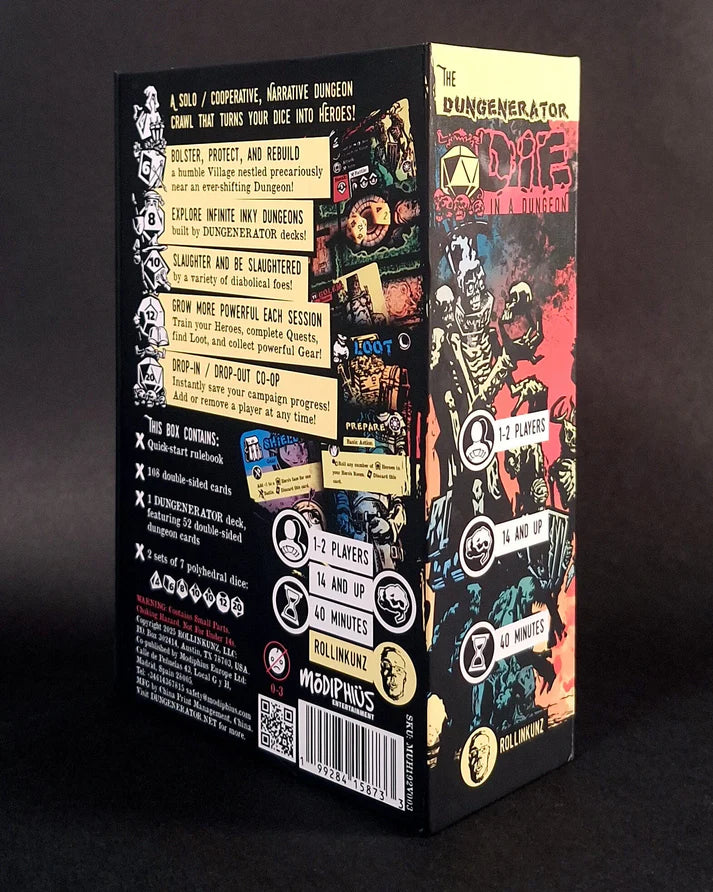 The DUNGENERATOR: DIE in a Dungeon