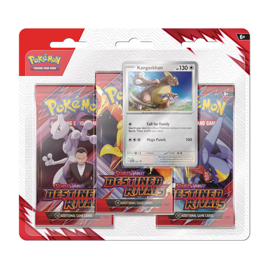 Pokémon TCG: Scarlet & Violet 10 - Destined Rivals - 3-Pack Blister