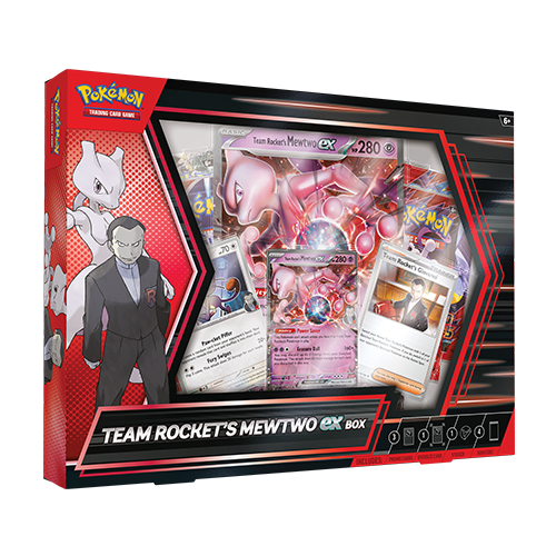 Pokémon TCG: Team Rocket’s Mewtwo ex Box