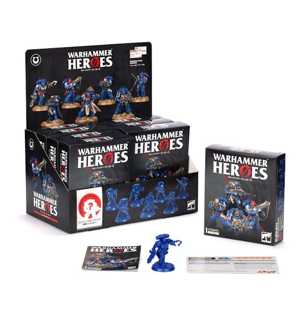 Warhammer Heroes - Collectible Miniatures (Box Of 8)