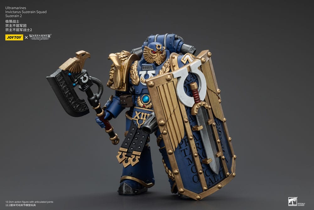 Warhammer The Horus Heresy Action Figure 1/18 Ultramarines Invictarus Suzerain Squad Suzerain 2