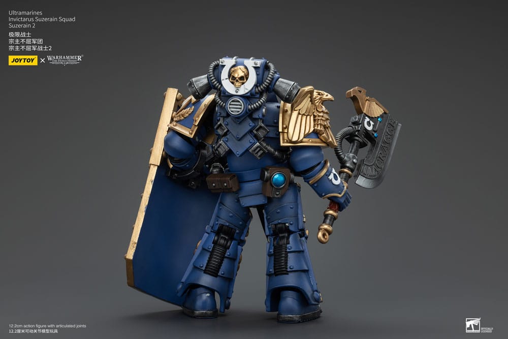 Warhammer The Horus Heresy Action Figure 1/18 Ultramarines Invictarus Suzerain Squad Suzerain 2
