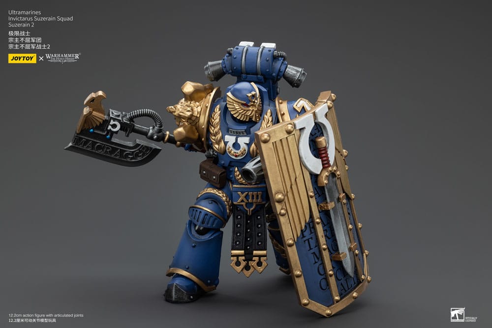 Warhammer The Horus Heresy Action Figure 1/18 Ultramarines Invictarus Suzerain Squad Suzerain 2