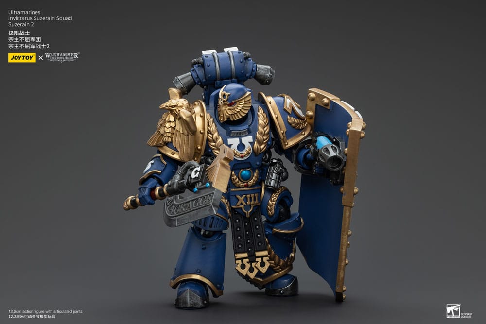 Warhammer The Horus Heresy Action Figure 1/18 Ultramarines Invictarus Suzerain Squad Suzerain 2