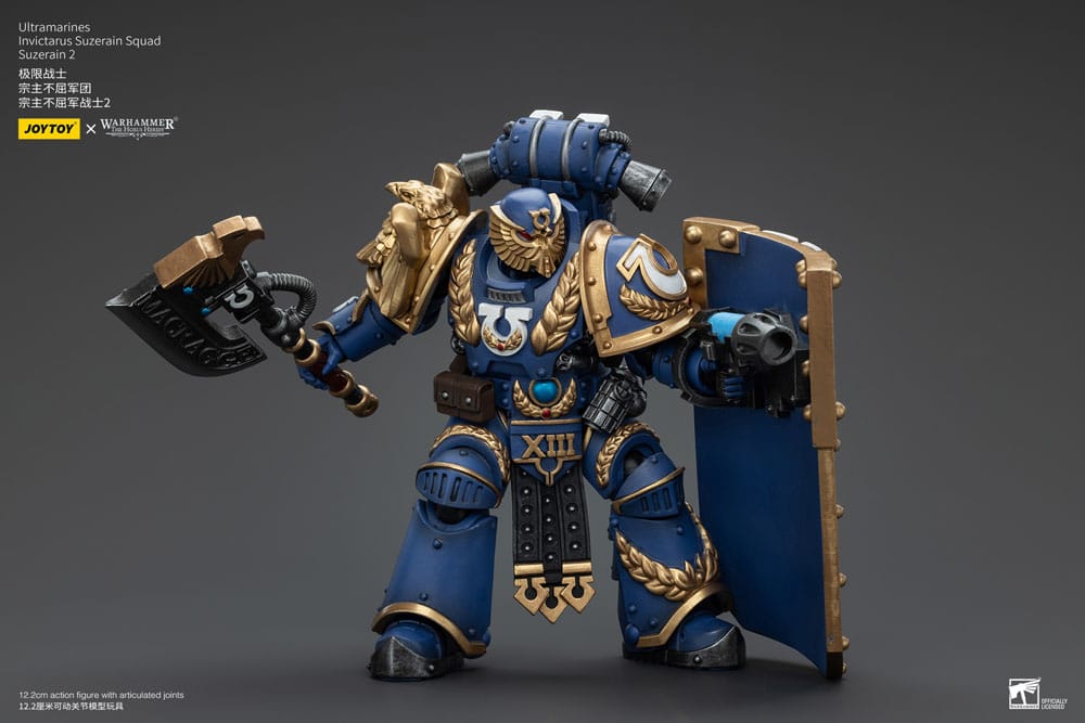 Warhammer The Horus Heresy Action Figure 1/18 Ultramarines Invictarus Suzerain Squad Suzerain 2