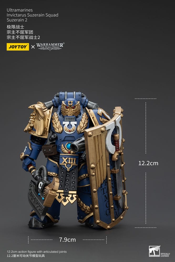Warhammer The Horus Heresy Action Figure 1/18 Ultramarines Invictarus Suzerain Squad Suzerain 2