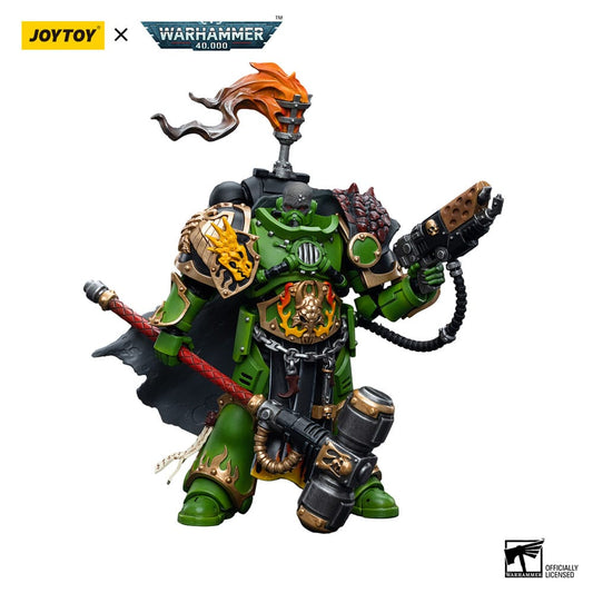 Warhammer 40k Action Figure 1/18 Salamanders Captain Adrax Agatone 12 cm