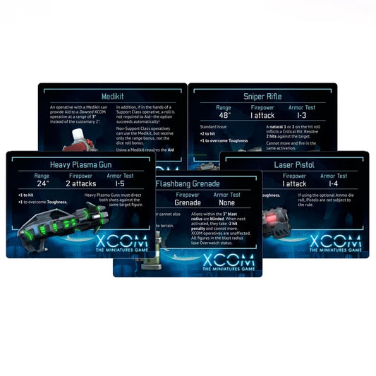 XCOM: The Miniatures Game - Reference Card Pack