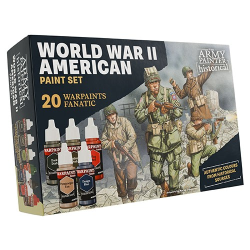 The Army Painter - Warpaints Fanatic Historical Set - WWII American