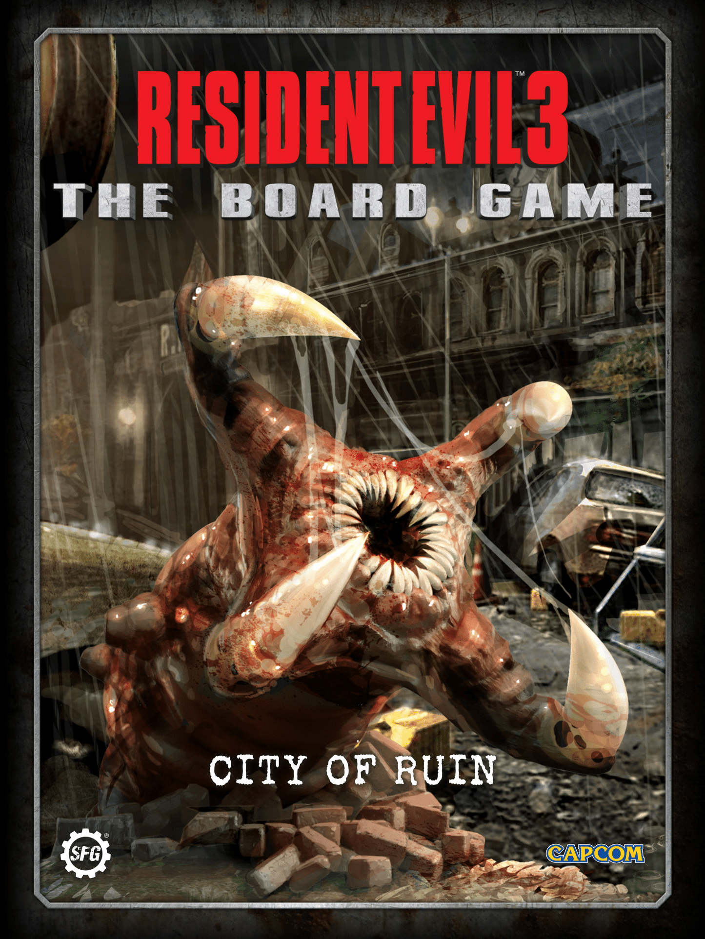 Resident Evil 3: The Board Game - City Of Ruin Expansion