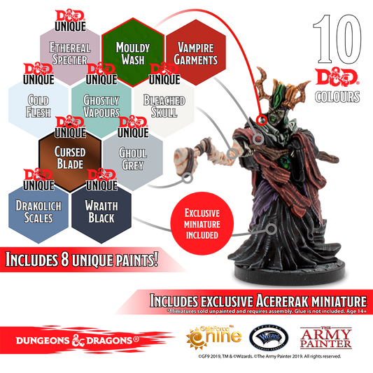 D&D UNDEAD PAINT SET