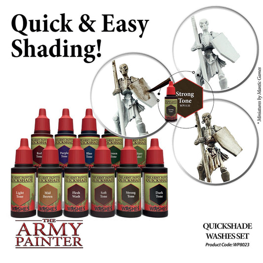 QUICKSHADE WASHES: PAINT SET