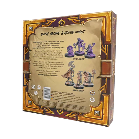 Adventures & Academia: First Class - Arcane & Might Miniatures