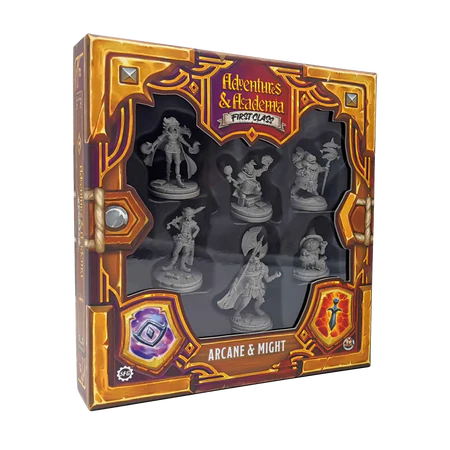 Adventures & Academia: First Class - Arcane & Might Miniatures