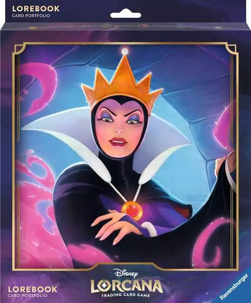 Ravensburger Disney Lorcana The Evil Queen Card Portfolio - Set 1