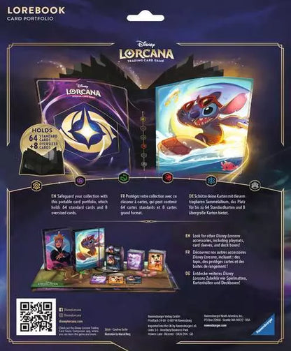 Ravensburger Disney Lorcana Stitch Card Portfolio - Set 1