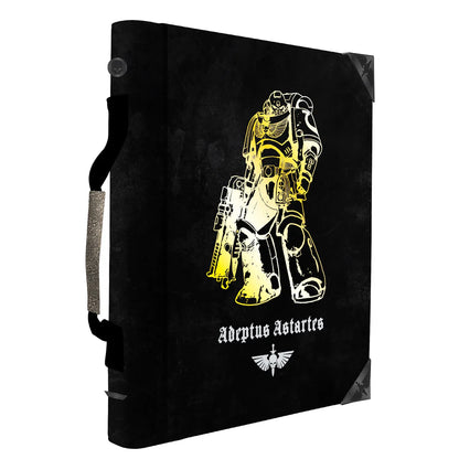 Ultra Pro - Warhammer 40k - Debossed Adeptus Astartes Codex Book Folio - Space Marines