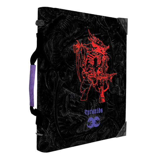 Ultra Pro - Warhammer 40k - Debossed Codex Book Folio - Tyranid