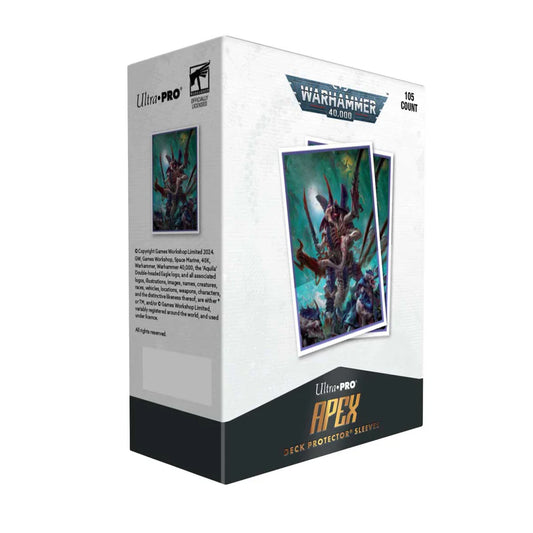 Ultra Pro - Warhammer 40k - 105ct Apex Deck Protector Sleeves - Tyranid