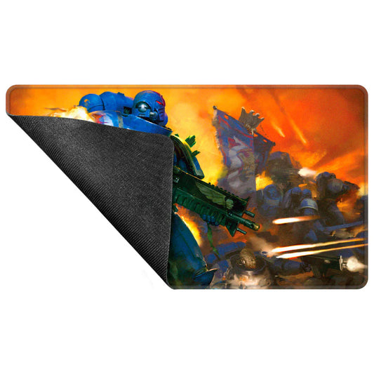 Ultra Pro - Warhammer 40k - Stitched Adeptus Astartes Playmat - Space Marines