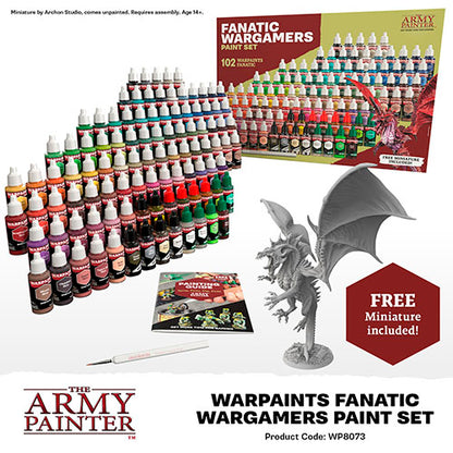 The Army Painter - Warpaints Fanatic Wargamers Paint Set