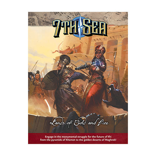 7th Sea - Lands of Gold and Fire Hardcover