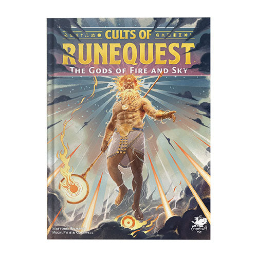 Cults of RuneQuest The Gods of Fire and Sky Hardcover