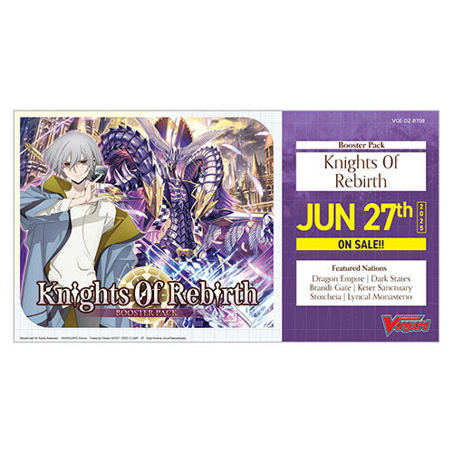 Cardfight!! Vanguard - Knights 0f Rebirth Booster Display (16 Packs)