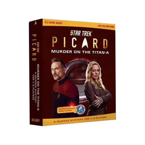 Star Trek: Picard Murder on the Titan-A Mystery Game