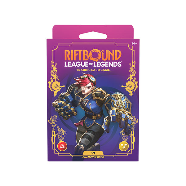 Riftbound: League of Legends TCG - Set 3: Unleashed Champion Deck - Vi