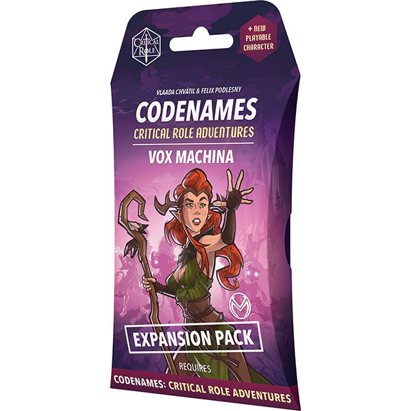 Codenames Critical Role Adventures -Vox Machina Expansion Pack