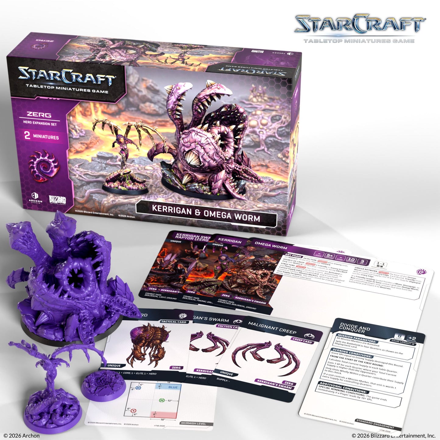 StarCraft® Kerrigan & Omega Worm
