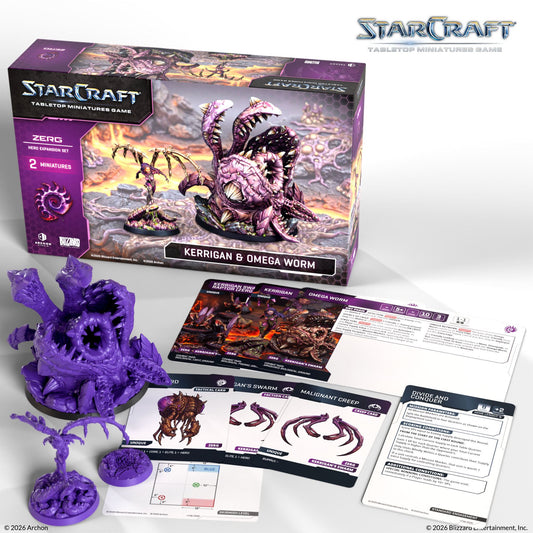 StarCraft® Kerrigan & Omega Worm