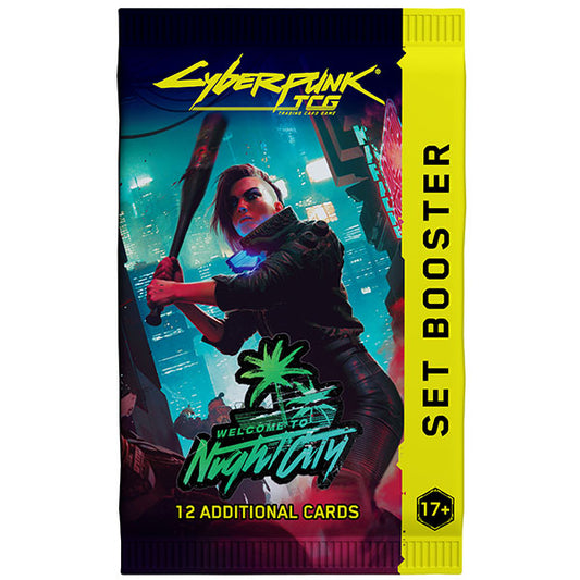 Cyberpunk TCG - Welcome to Night City Retail Booster Display (24 Packs)