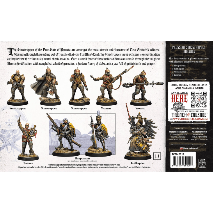 Trench Crusade: The Prussian Stosstruppen Warband
