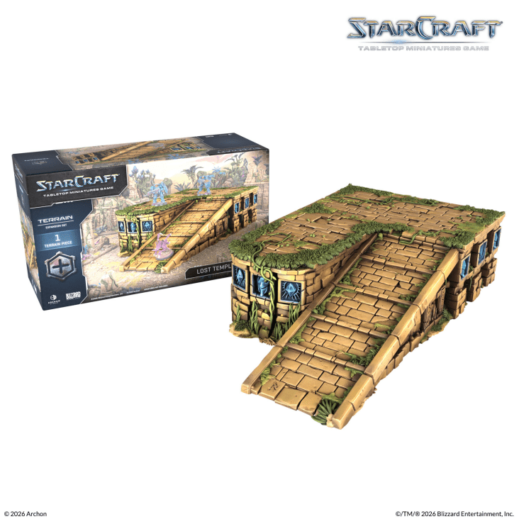 STARCRAFT® LOST TEMPLE RAMP - TERRAIN EXPANSION SET
