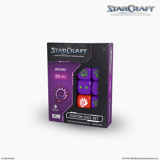 StarCraft® Zerg Custom Dice Set