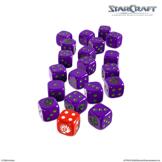 StarCraft® Zerg Custom Dice Set