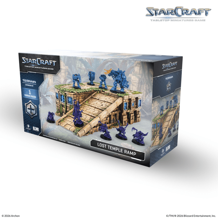 STARCRAFT® LOST TEMPLE RAMP - TERRAIN EXPANSION SET