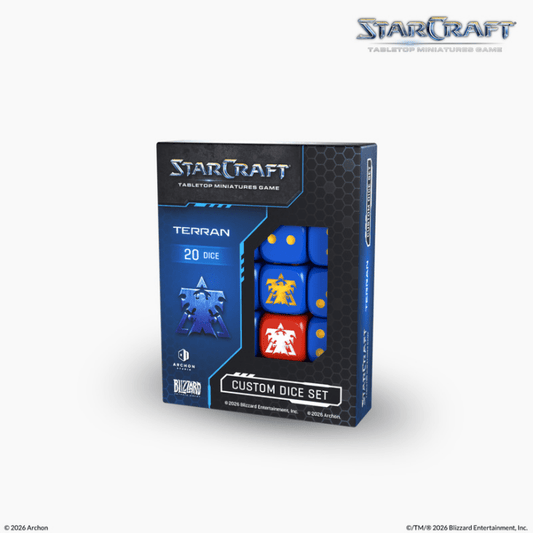 StarCraft ® Terran Custom Dice Set