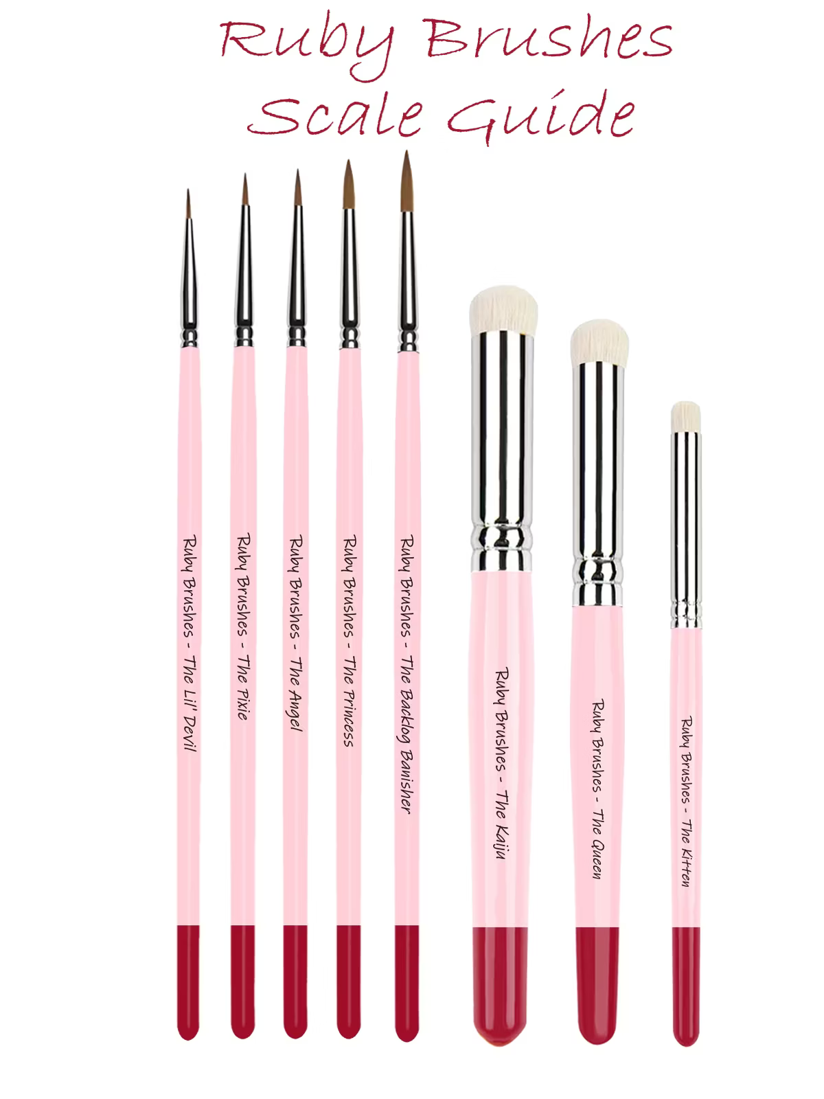 The Lil' Devil - Ruby Brushes