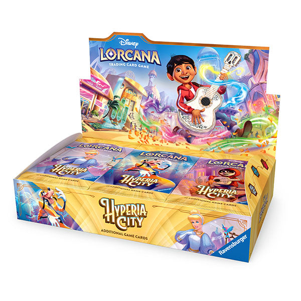 Disney Lorcana TCG - Set 14 Hyperia City - Booster Pack (24 Count)