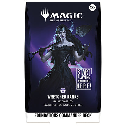 Magic: The Gathering - Reality Fracture Foundations Starter Commander Deck (5 Count)