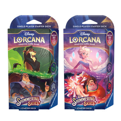 Disney Lorcana TCG Shimmering Skies - Starter Deck