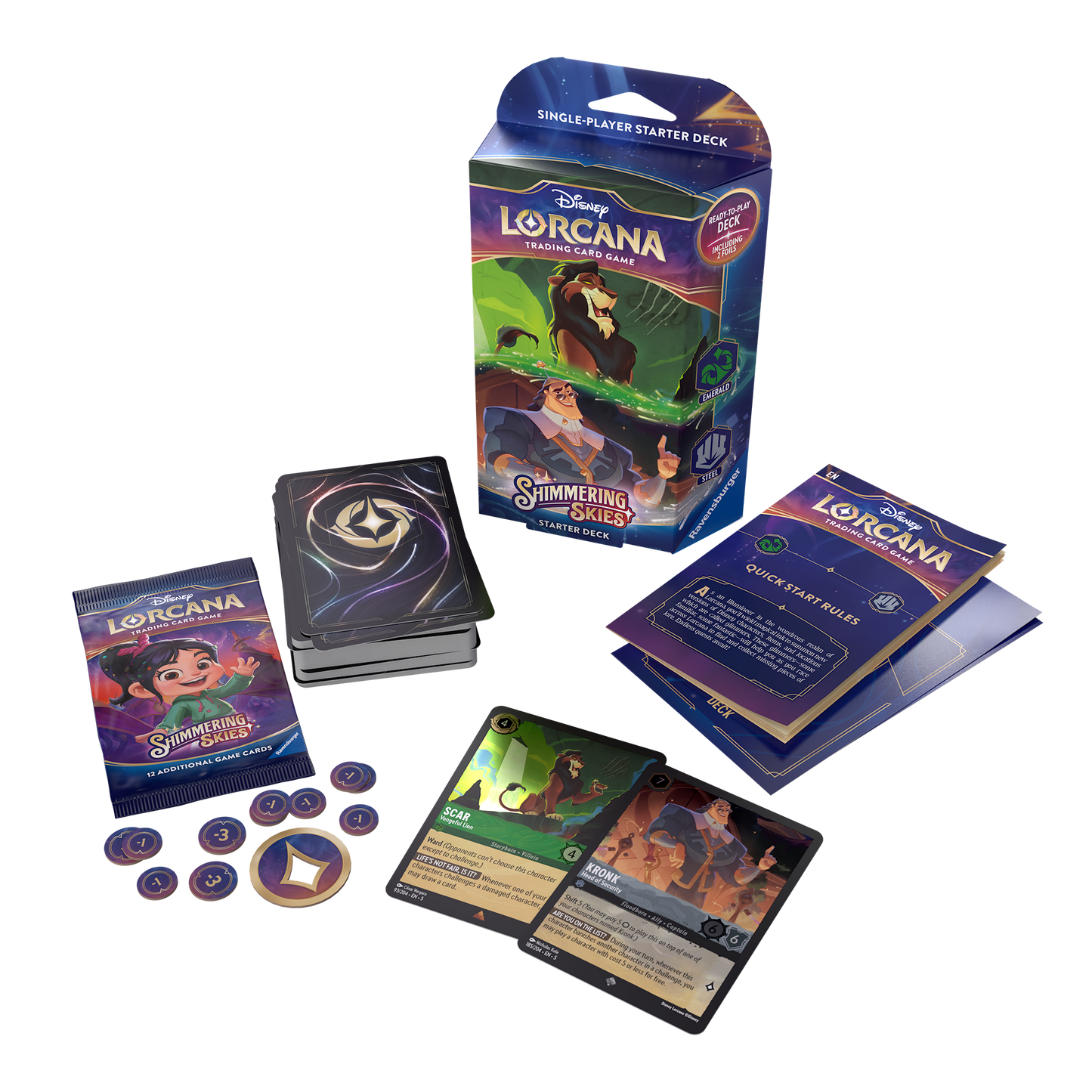 Disney Lorcana TCG Shimmering Skies - Starter Deck