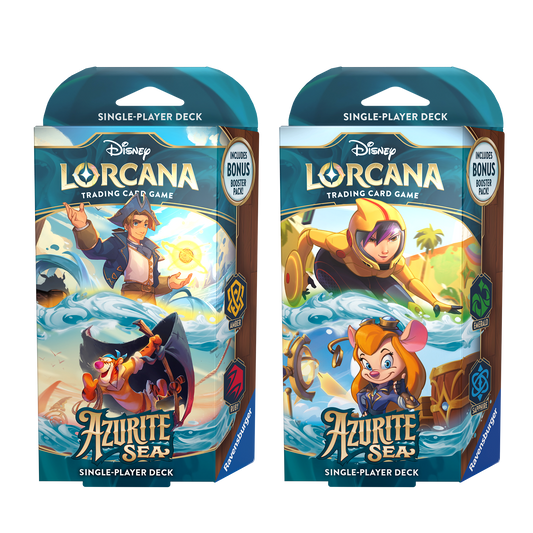 Disney Lorcana TCG Azurite Sea - Starter Deck